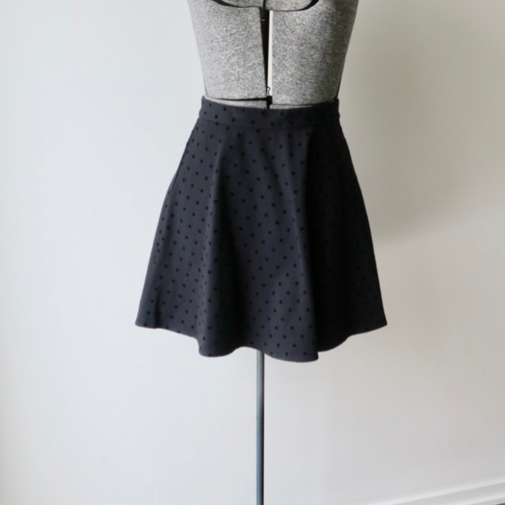 Madewell Polka Dot Circle Skirt